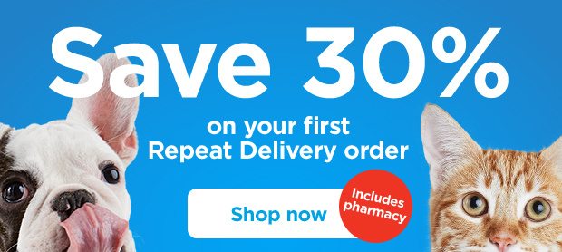 Save 30% on your first Repeat Delivery order. Includes pharmacy. Shop now.