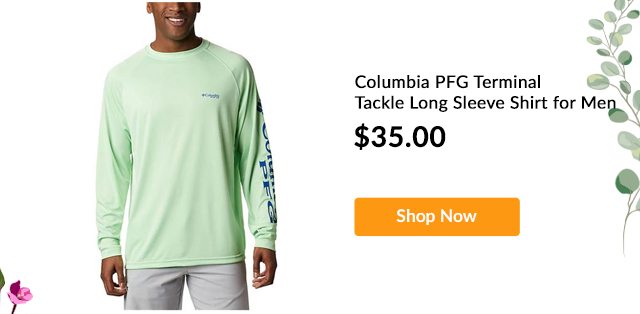 Columbia PFG Terminal Tackle Long Sleeve Shirt for Men