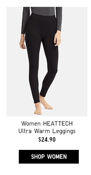 WOMEN HEATTECH ULTRA WARM LEGGINGS $24.90