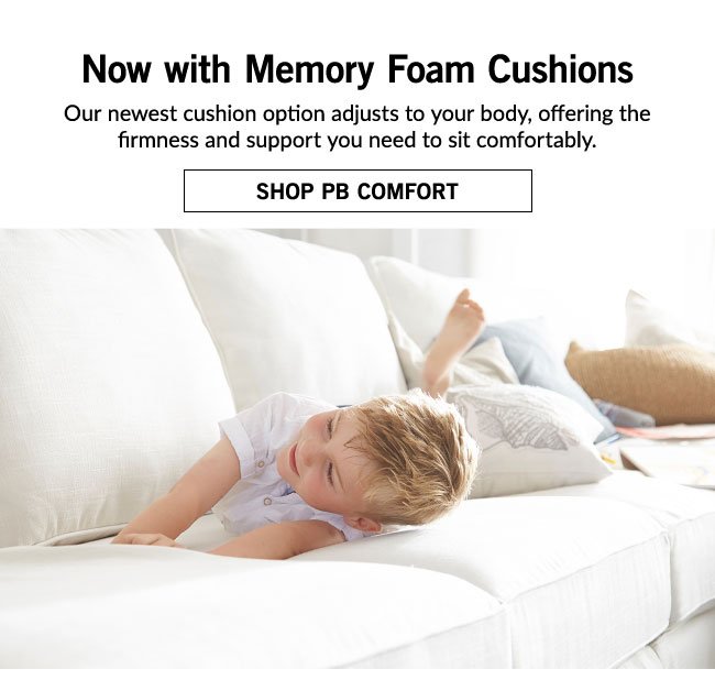 Now with Memory Foam Cushions