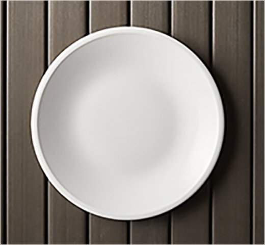 Lunea Melamine White Salad Plate