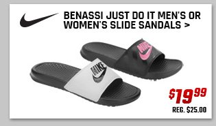 Nike Benassi Just Do It Men's or Women's Slide Sandals