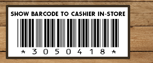 Storewide Savings | Now through Sunday, May 06, 2018 | Save Even More with This Coupon: $10 off Your Purchase of $50 or More