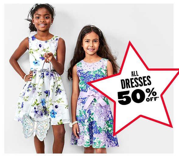 All Dresses 50% Off