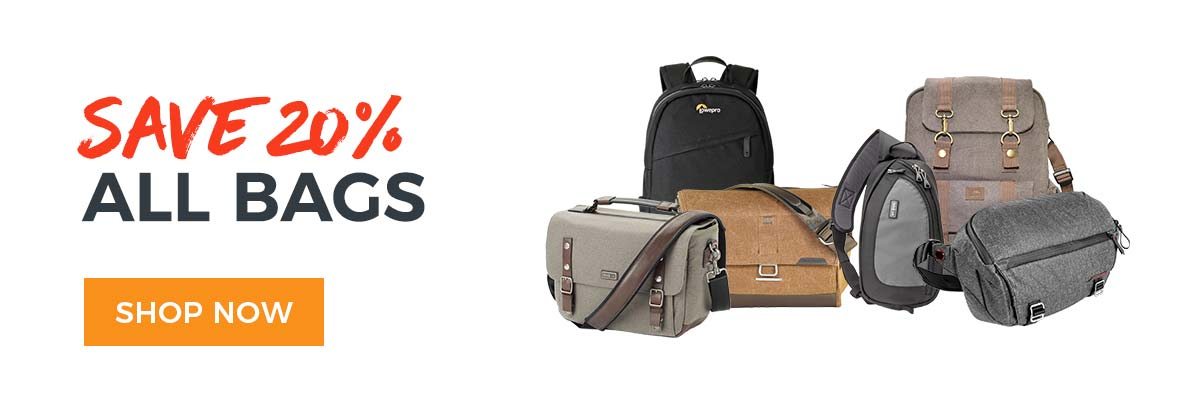 Save 20% on Bags