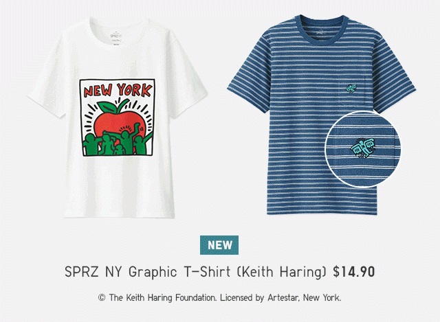 SPRZ NY GRAPHIC T-SHIRTS $14.90