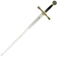 Gold-Hilt Excalibur Sword