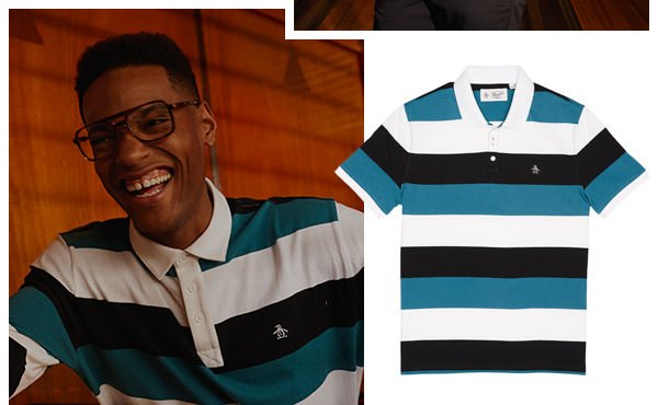 RUGBY STRIPE POLO