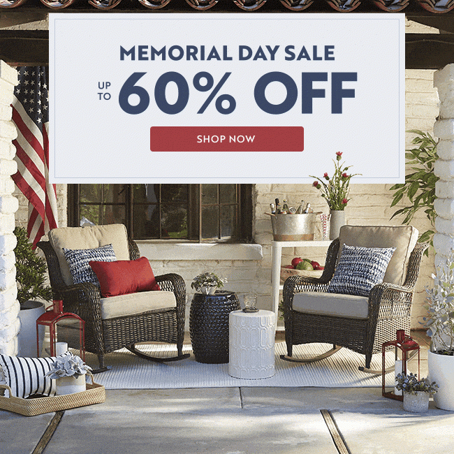 Memorial Day Sale | Up to 60% off | Shop Now