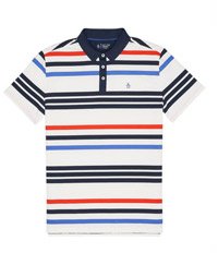 THE 78 STRIPE GOLF POLO