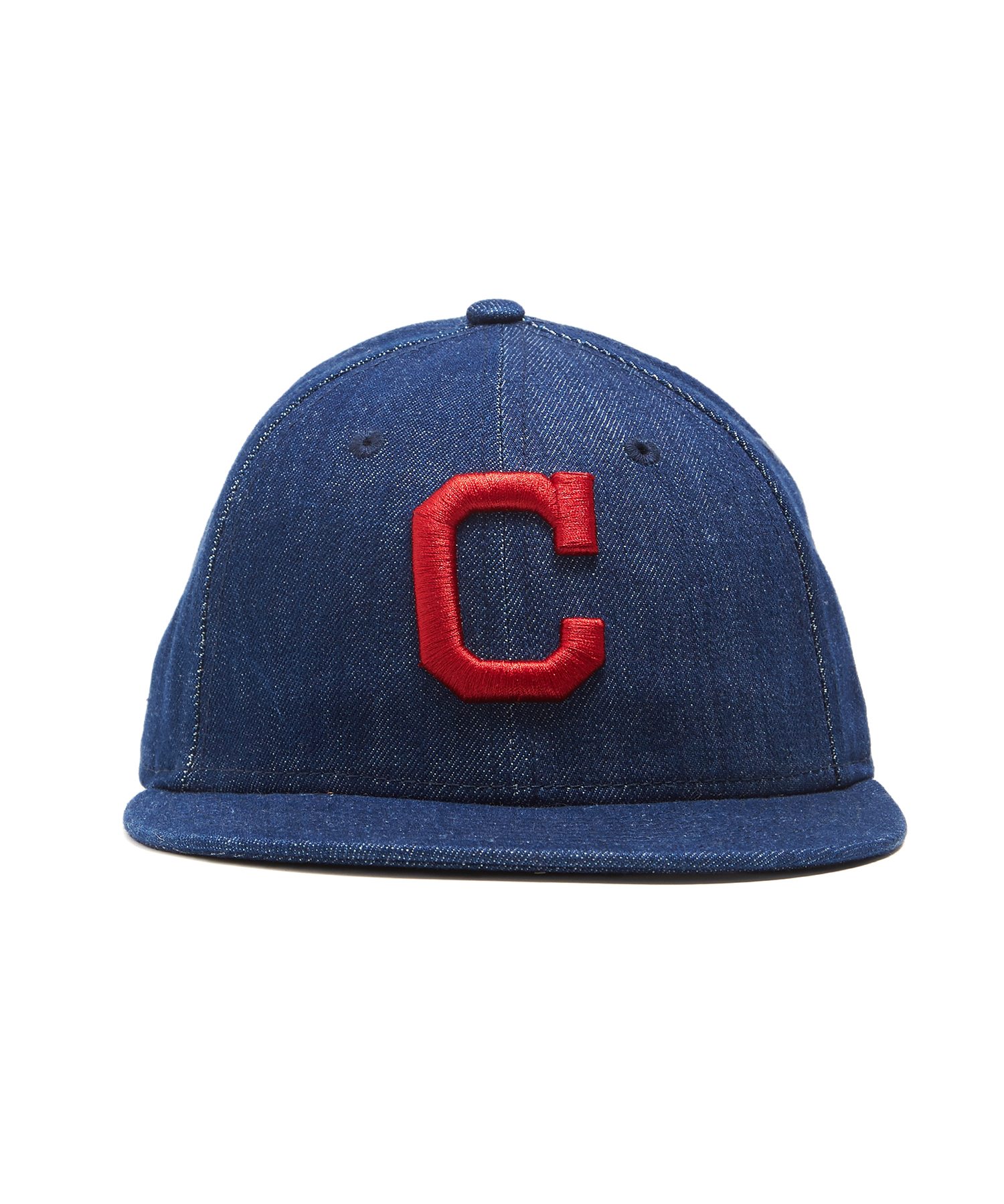 TODD SNYDER + NEW ERA CLEVELAND INDIANS CAP IN CONE DENIM