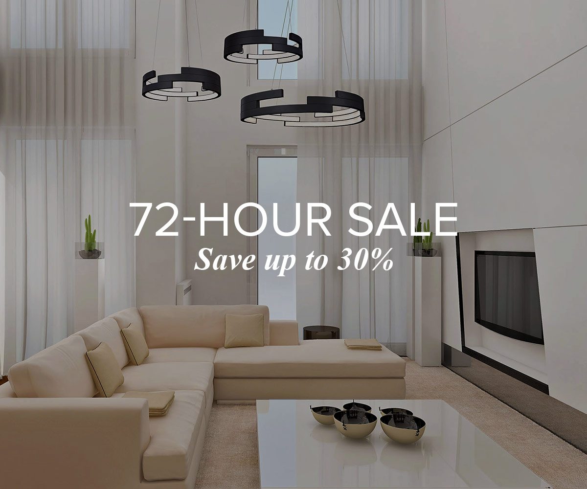 72-Hour Sale. Save up to 30%.