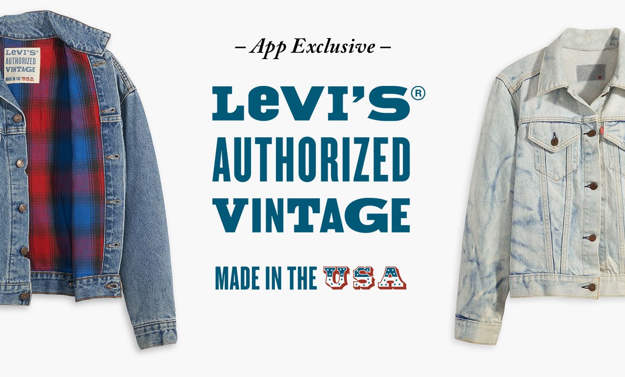 levis authorised vintage