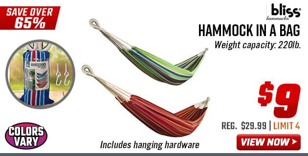 Bliss Hammocks Hammock in a Bag 