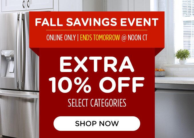 72 Hour Sale! - Extra 10% off select categories