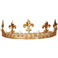 Men's Fleur de Lis Crown