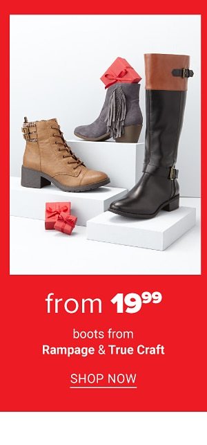 Boots from Rampage & True Craft from 19.99. Shop Now.