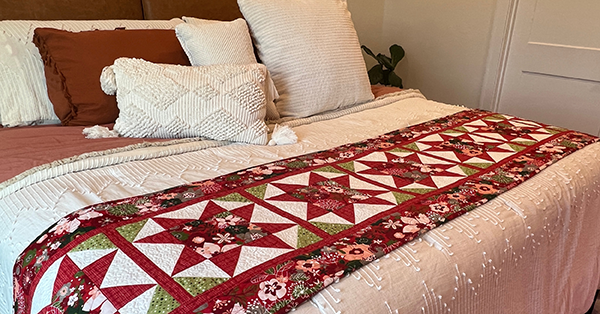 Christmas Dreamin’ Bed Runner