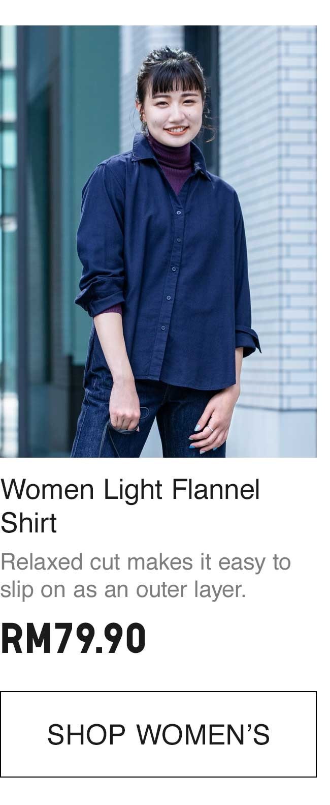 Women LIGHT FLANNEL SHIRT