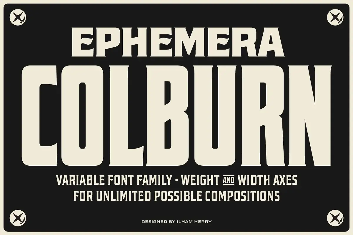 EFCO Colburn - Variable Font