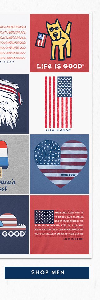 Shop men's Americana graphic tees