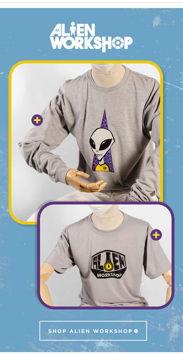 New Alien Workshop Apparel