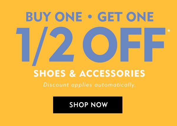 buy one get half off shoes