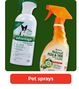 Pet sprays.