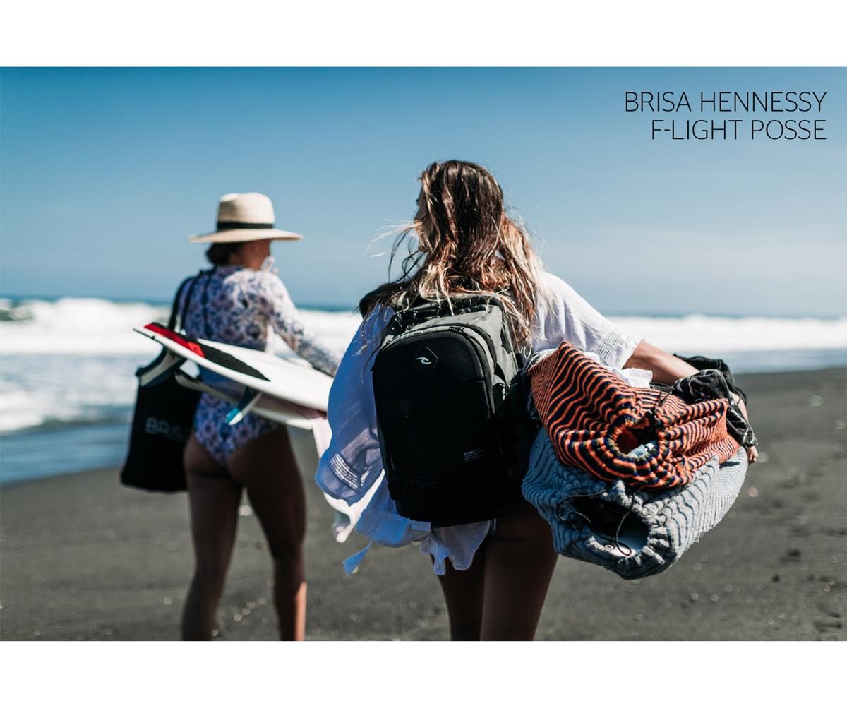 Brisa Hennessy on the Search in the F-Light Posse Backpack