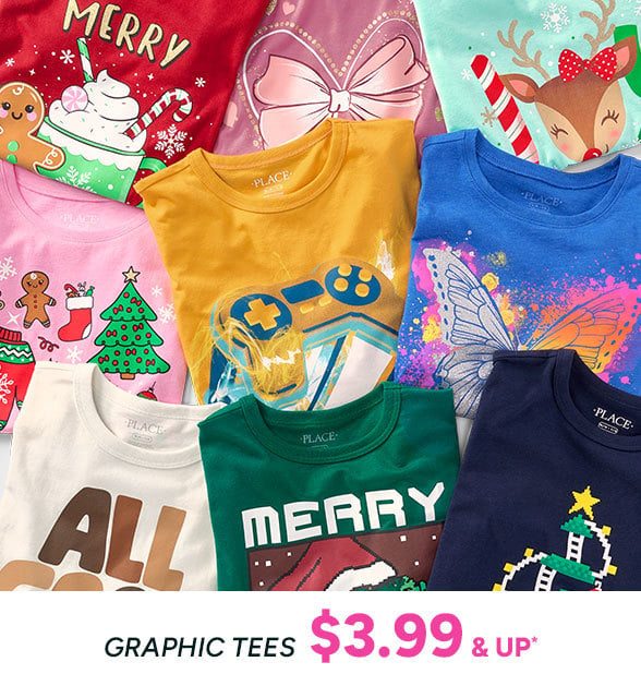 $3.99 & up Graphic Tees