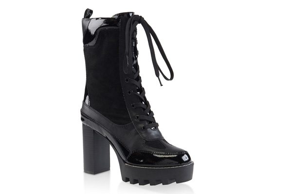 Platform Lace Up Booties