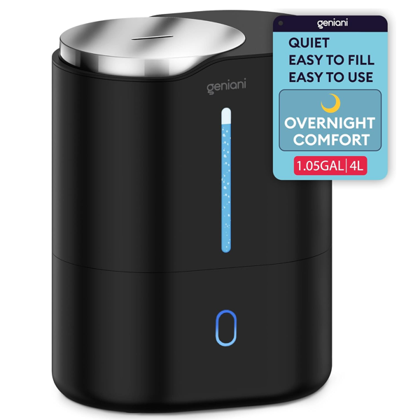 GENIANI Ultrasonic Cool Mist Humidifier