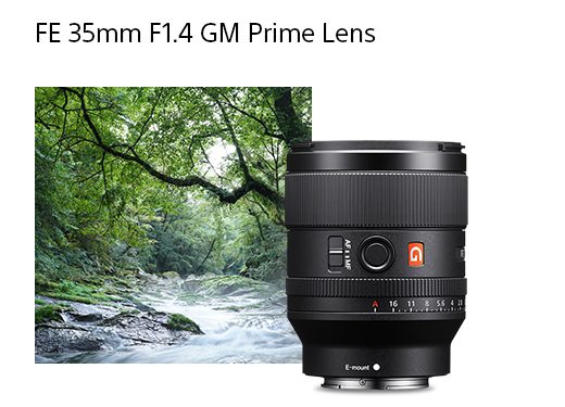FE 35mm F1.4 GM Prime Lens