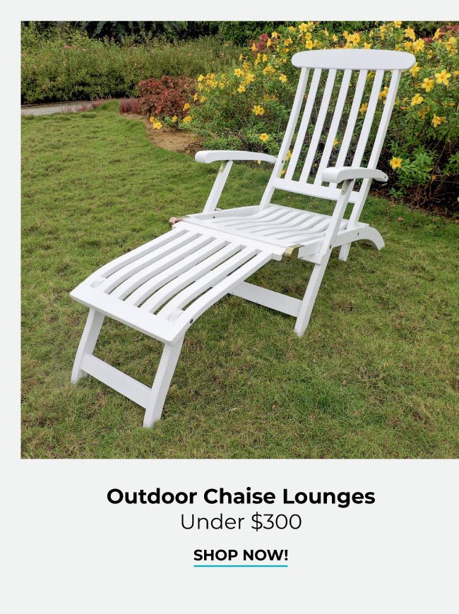 Outdoor Chaise Lounges | Shop Now!