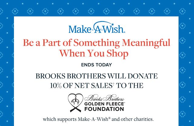 BE A PART OF SOMETHING MEANINGFUL WHEN YOU SHOP