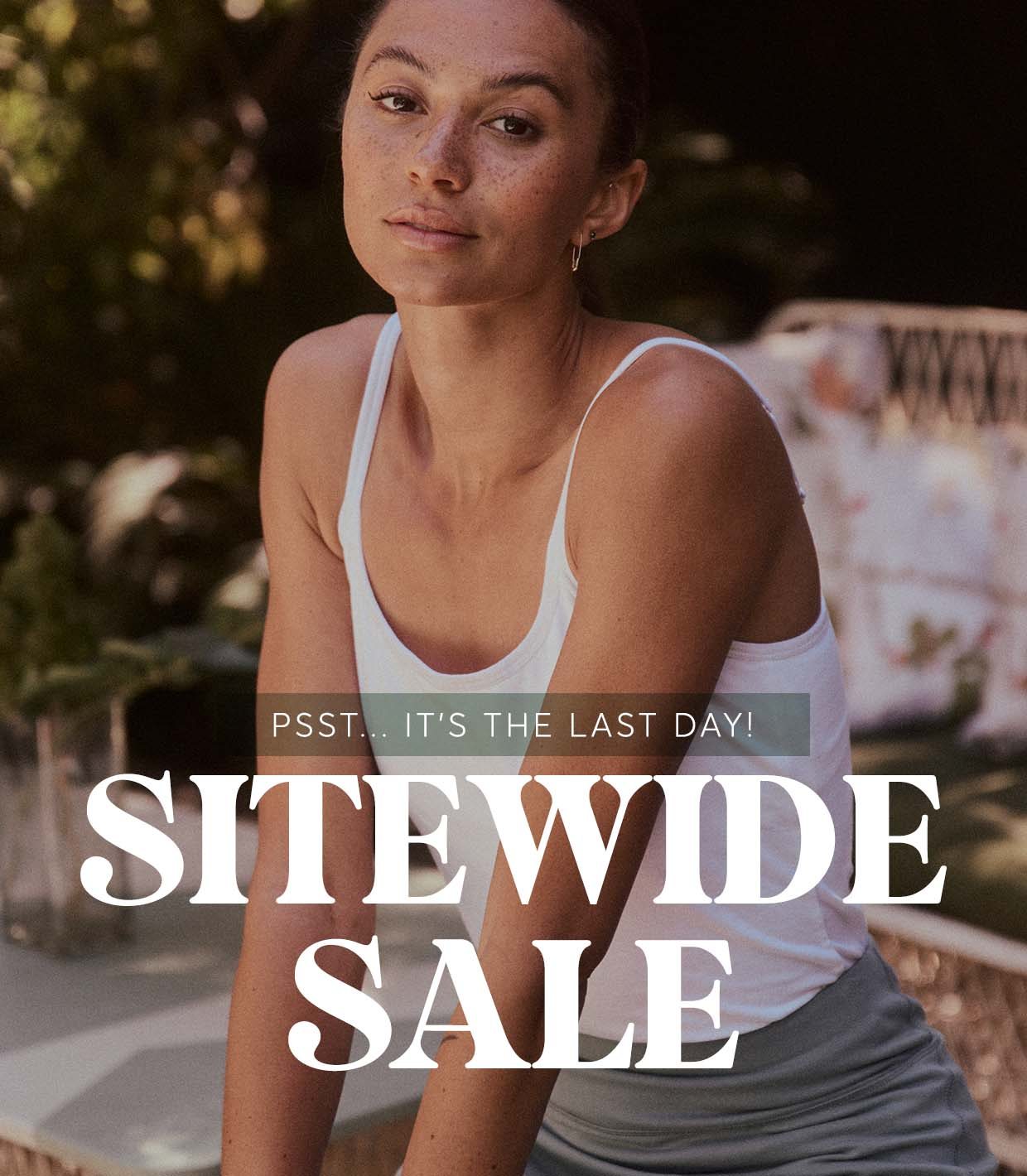 Last day for our Sitewide Sale!