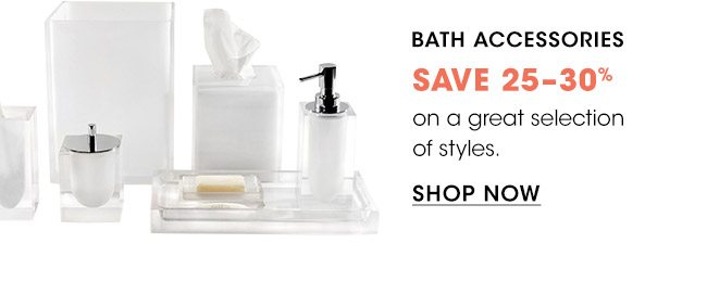 BATH ACCESSORIES