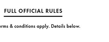 FULL OFFICIAL RULES