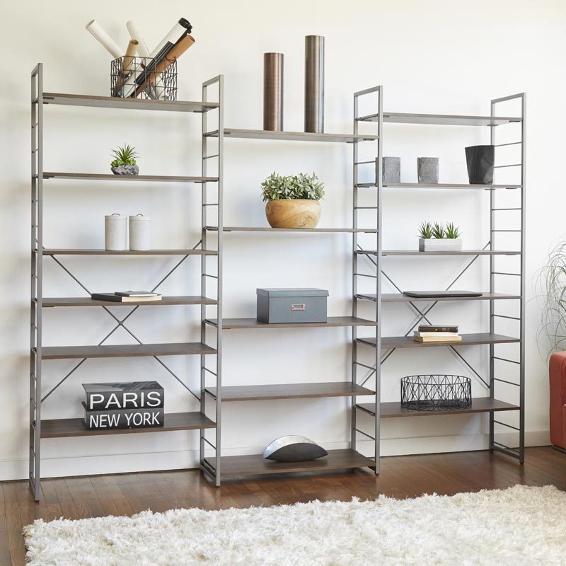 BookD 79” Adjustable Bookcase