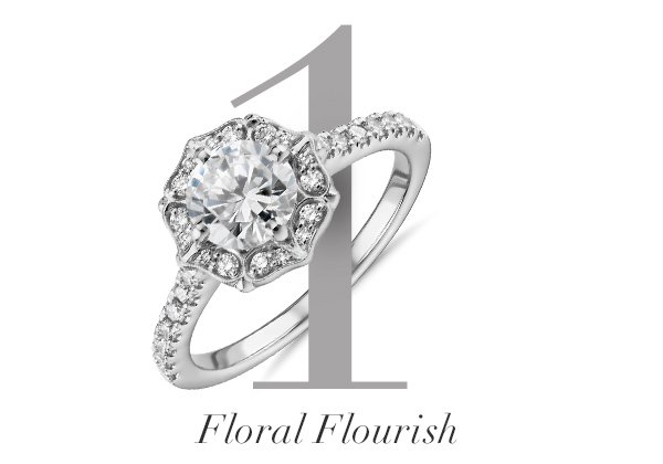 Shop Floral Flourish Ring Styles