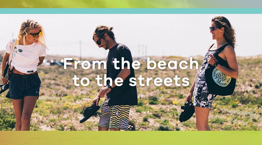 From the beach to the streets