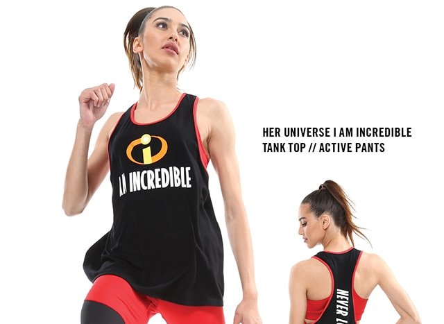 Her Universe I Am Incredible Tank Top
