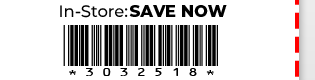 Present barcode to Cashier