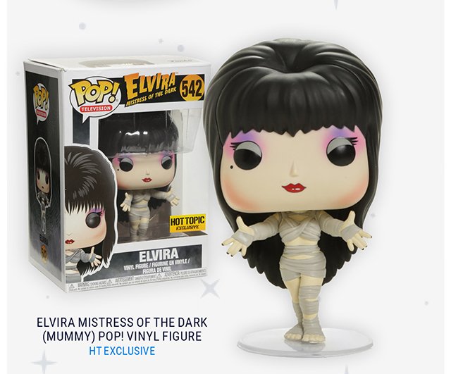 Elvira Mistress of the Dark (Mummy) Pop! Vinyl Figure - HT Exclusive