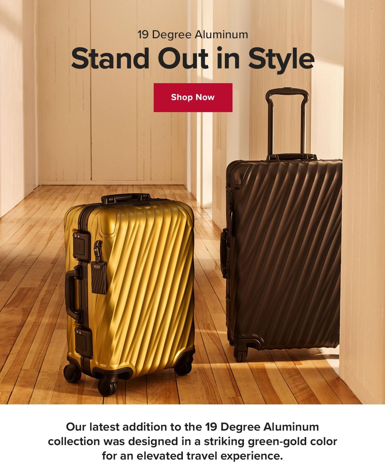 Tumi 19 Degree Aluminum International Carry-On Banyon Leaf