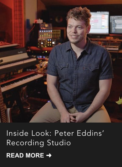 Vintage King's Inside Look At Peter Eddins' Recording Studio