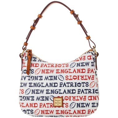 New England Patriots Dooney & Bourke Doodle Small Kiley Hobo Handbag
