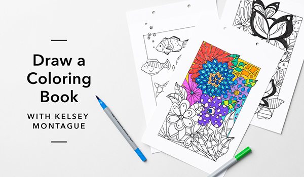 Draw a Coloring Book With Kelsey Montague