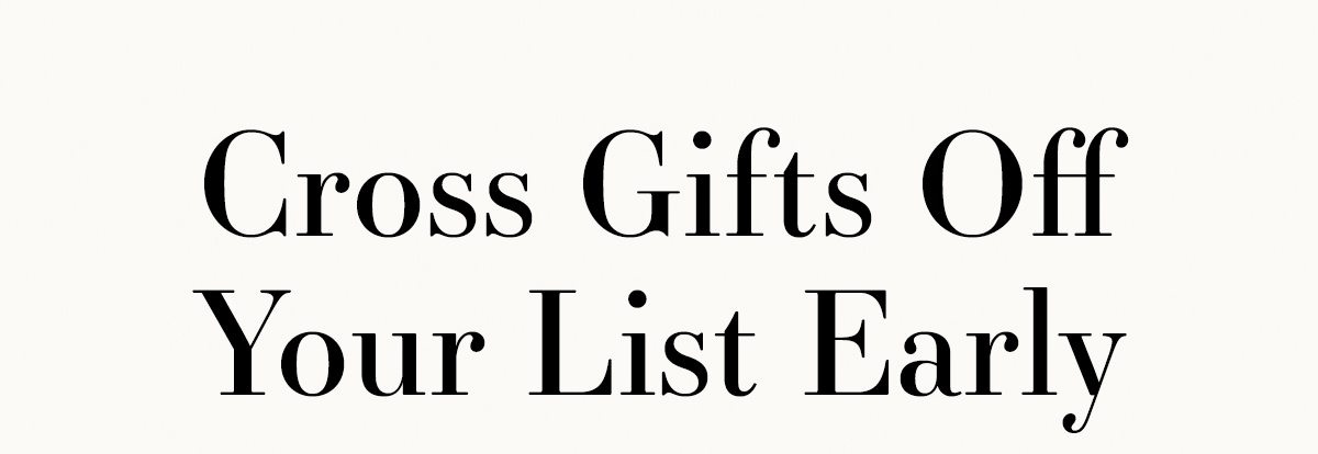 Cross Gifts Off Your List Early