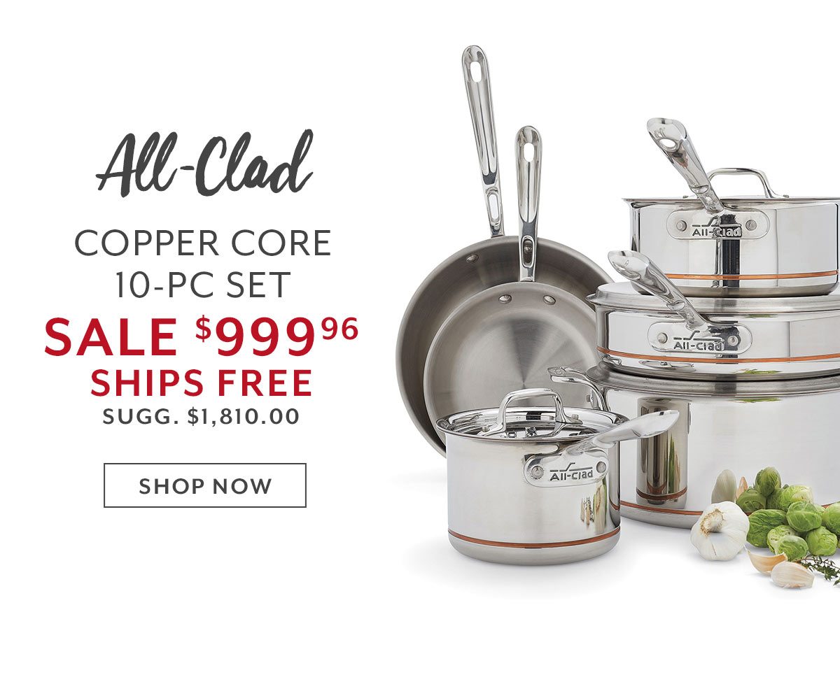 All-Clad Copper Core 10-Piece Set